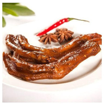绝味 香辣鸭爪 105克 /Marinade Entenpfote scharf 105g JUEWEI